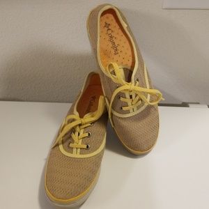 Columbia Women ' S Vulc N Vent Lace Canvas Ii Shoe